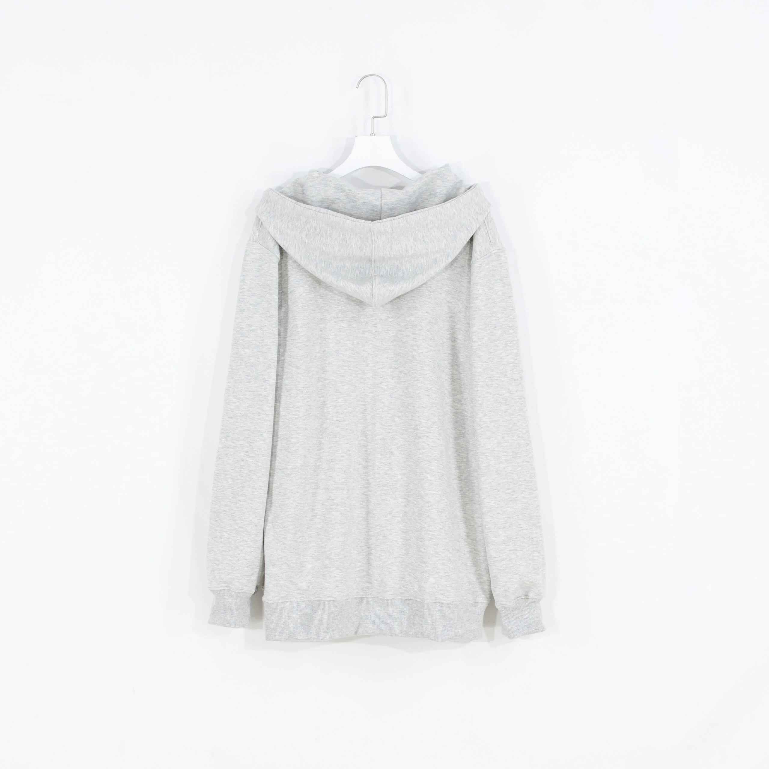 Polera Capucha Basica Melange - Imagen 6
