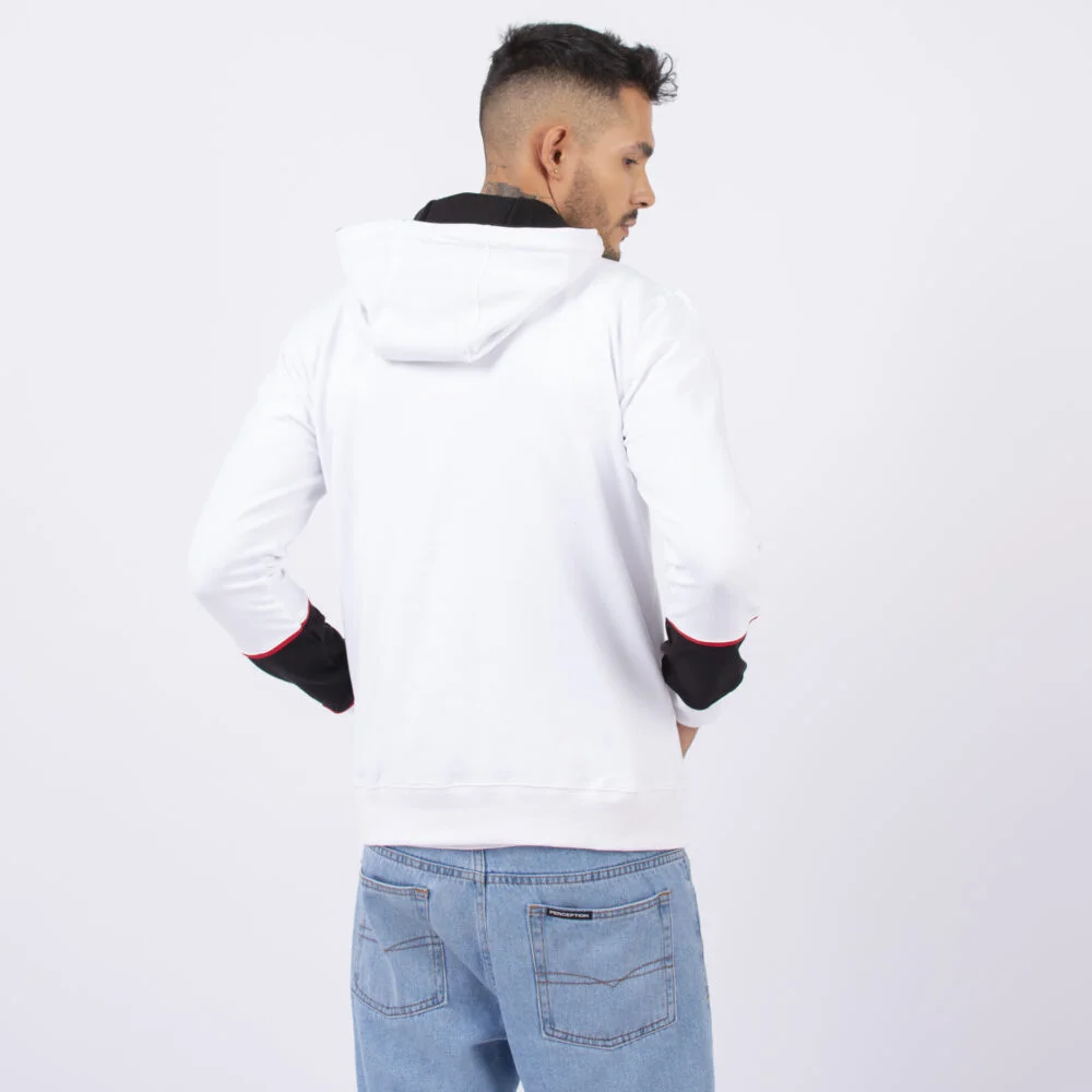 Polera blanca hombre charger - Imagen 3