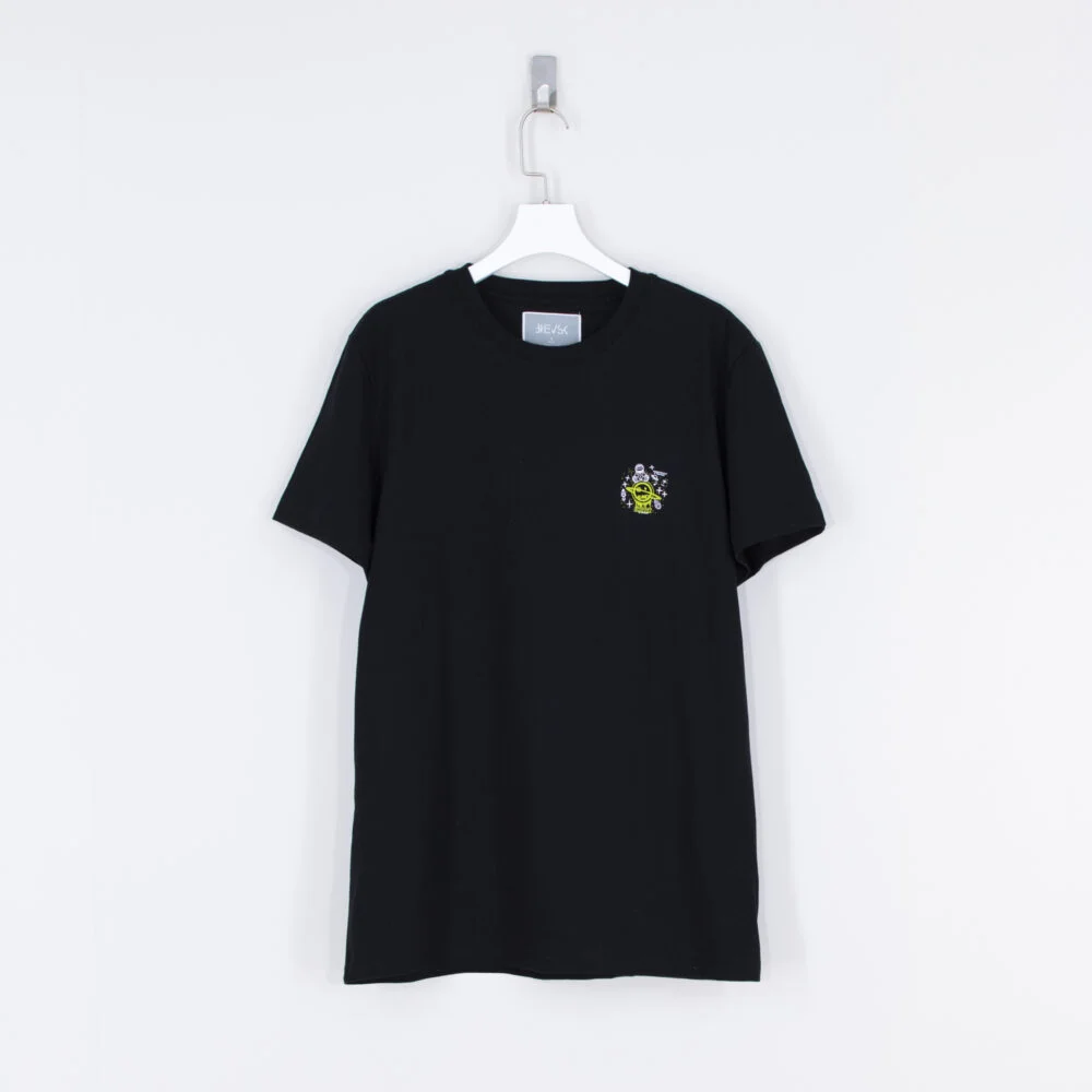 Polo Hombre Negro Elon - Imagen 4