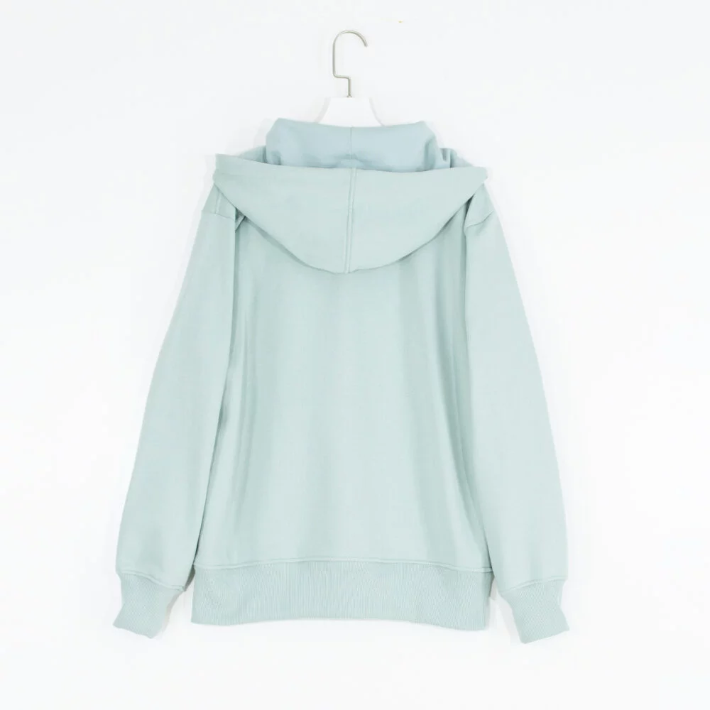 Polera Capucha Basica Cemento - Imagen 6